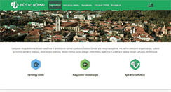 Desktop Screenshot of bustorumai.lt